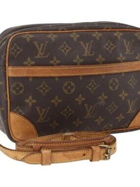 LOUIS VUITTON Monogram Trocadero 27 Shoulder Bag M51274 LV Auth 166584